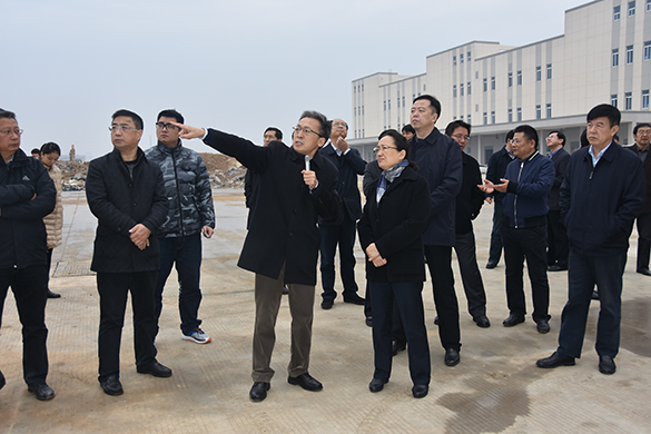 镇江市市长朱晓明一行赴金百博冷链公司考察调研